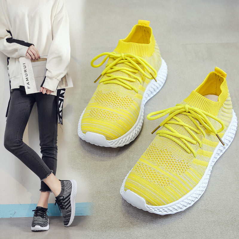 Baskets femme slip-on respirantes avec tige élastique Chic und Stil