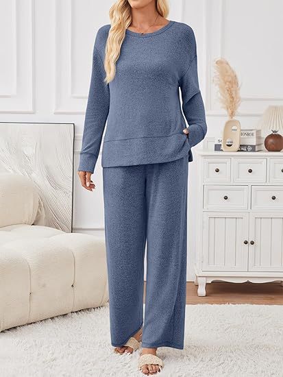 Dames ensemble lounge douillet à coupe ample Chic und Stil