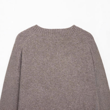 Pull femme avec décolleté en V et tricot fin Chic und Stil