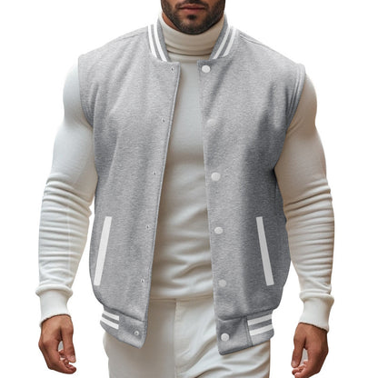 Veste sportive pour hommes avec patte de boutonnage et doublure respirante Chic und Stil