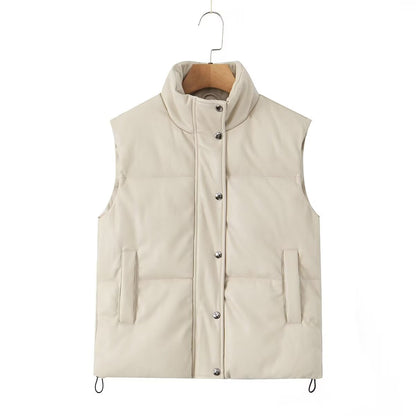 Dames gilet matelassé Chic und Stil