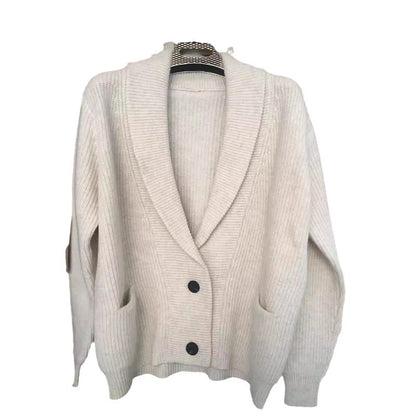 Cardigan côtelé confortable pour femmes Chic und Stil