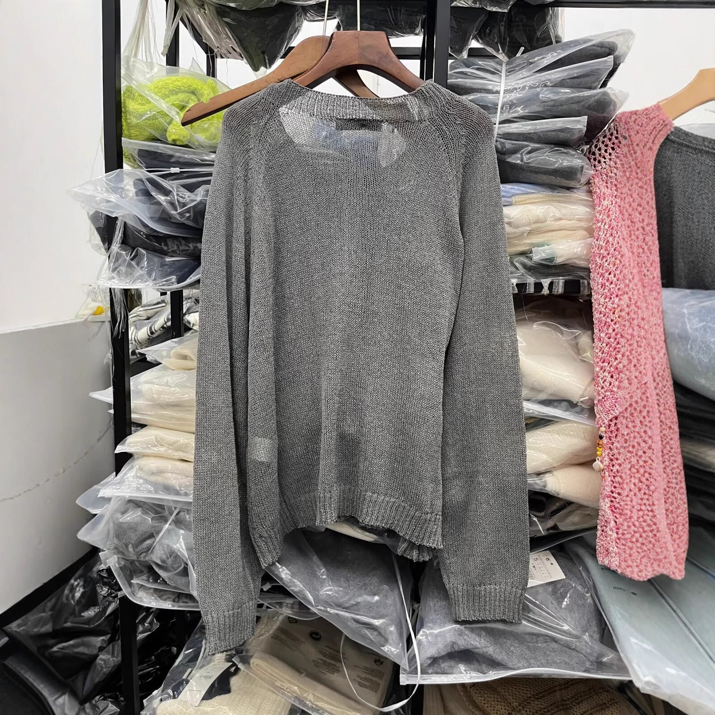 Pull décontracté pour femmes avec détails de boutons Chic und Stil