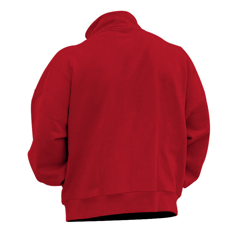 Pull sportif pour hommes à quart de zip Chic und Stil