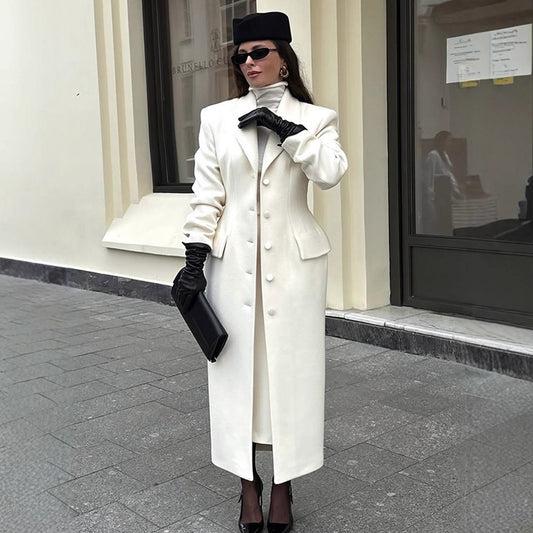 Dames Élégante Veste Oversized Chic und Stil