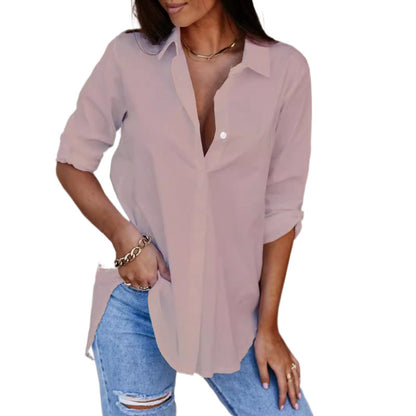 Chemise à boutons décontractée pour femmes Chic und Stil