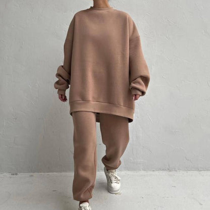 Dames confortable ensemble de sweat oversize Chic und Stil
