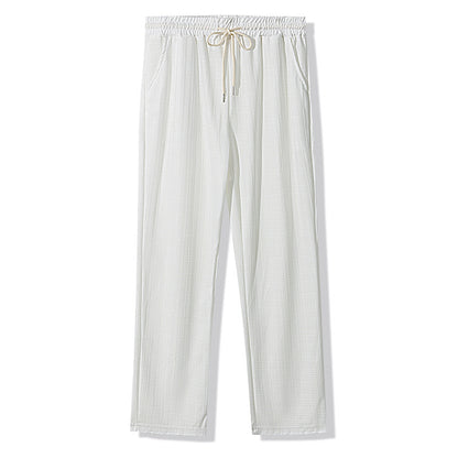 Pantalons de loisirs confortables pour hommes avec taille élastique et poches latérales pratiques Chic und Stil