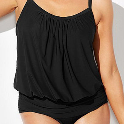 Dames Haut de tankini de bain fluide Chic und Stil