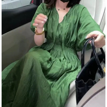Robe maxi décontractée pour femmes avec coupe relaxante Chic und Stil