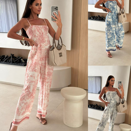 Dames Combinaison Imprimé Floral Chic und Stil