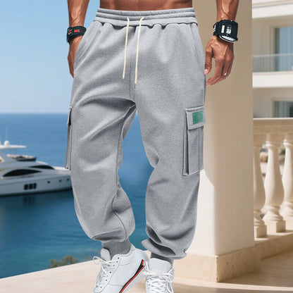 Comfortable cargo jogger pants for men with functional pockets Chic and Style