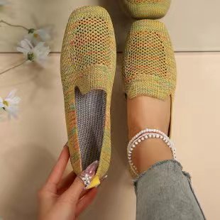 Dames Chaussures à enfiler en maille respirante Chic und Stil
