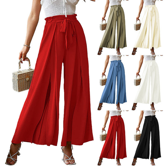 Jupes maxi fluides taille haute pour femmes Chic und Stil
