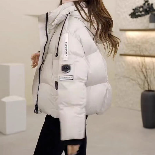 Ladies down feather jacket Chic and Style