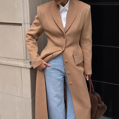 Dames Élégante Veste Oversized Chic und Stil