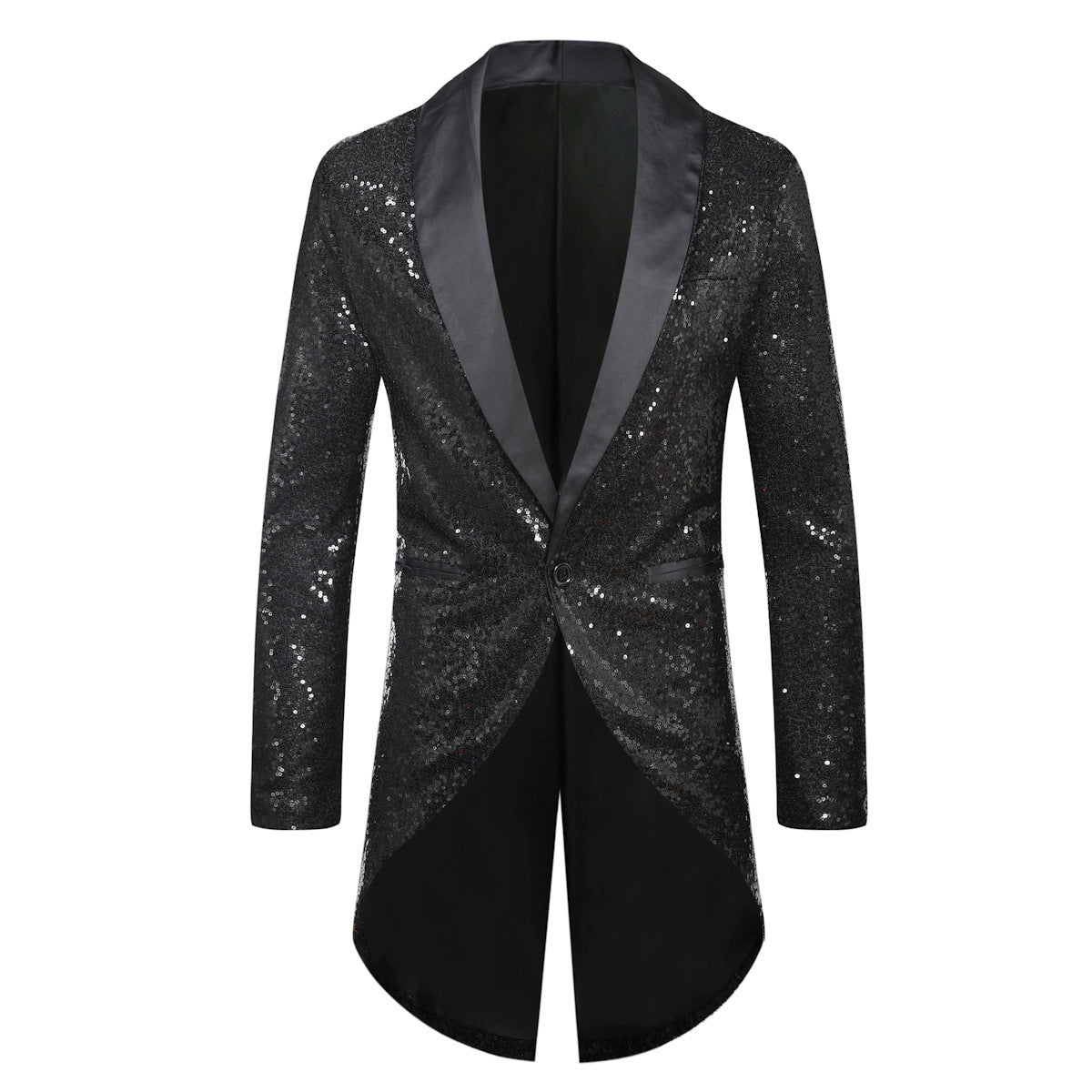 Blazer en sequins élégant pour hommes avec détails luxueux Chic und Stil