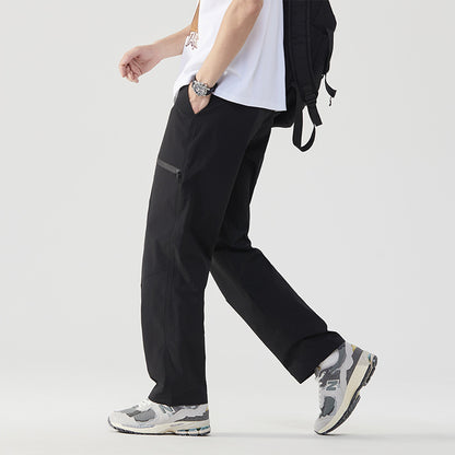Functional Outdoor Pants for Men with Chic and Stylish Breathable Inserts