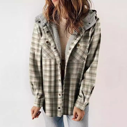 Dames flanneljacke avec doublure en polaire Chic und Stil