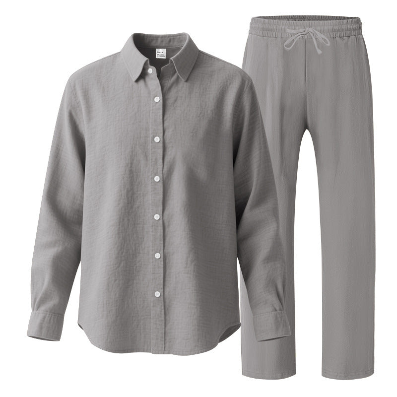 Costume décontracté pour hommes avec haut et pantalon élastique Chic und Stil