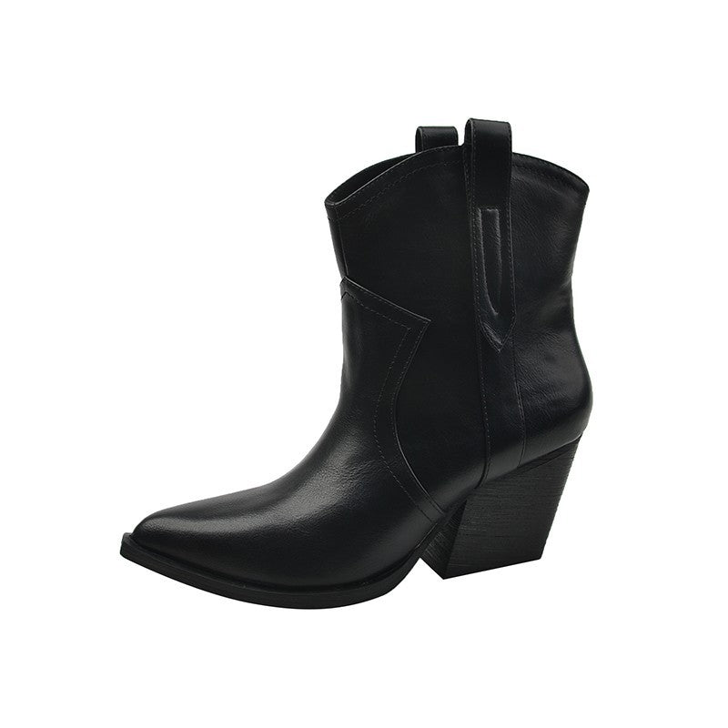 Bottines mode pour femmes au look élégant avec un bout pointu Chic und Stil