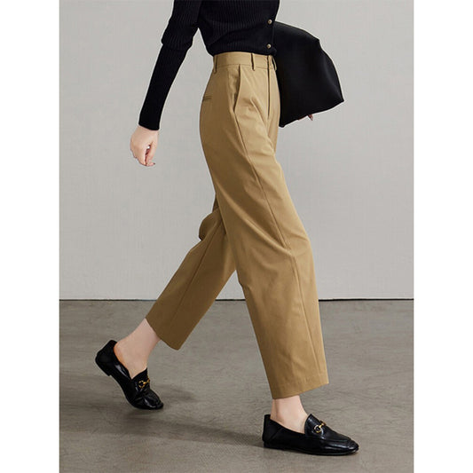 Pantalon taille haute ajusté pour femmes Chic und Stil 1750846998