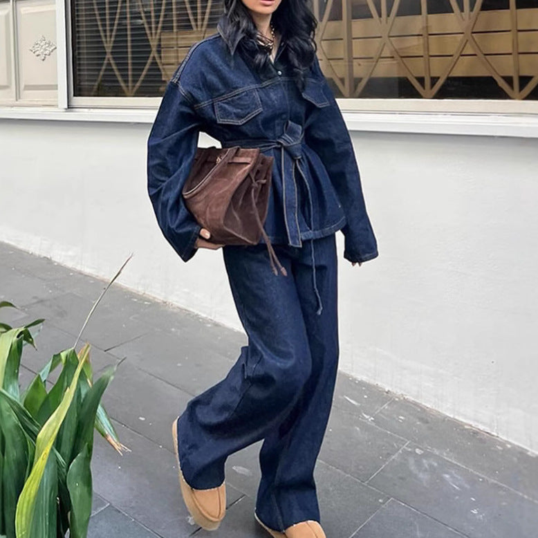 Veste en denim élégante pour femmes Chic & Stil