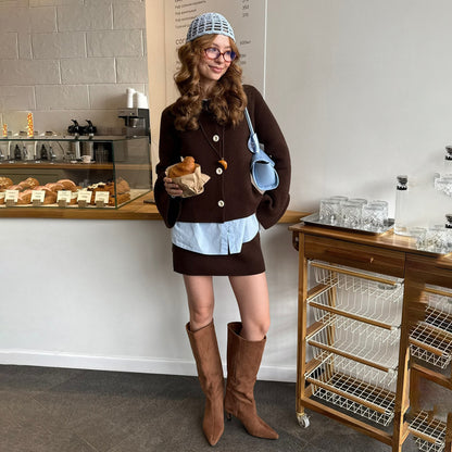 Elegant Ladies' Vest with Fashionable and Chic Sleeve Openings