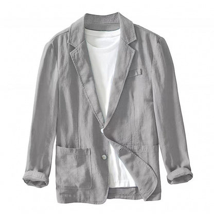 Dames Blazer en lin léger et élégant Chic und Stil