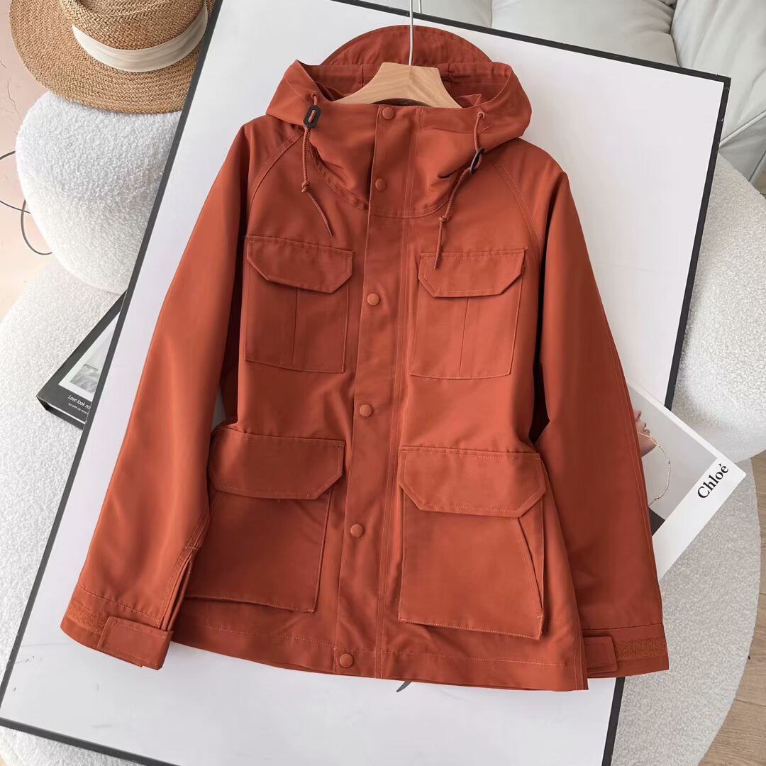 Veste d'extérieur fonctionnelle pour femmes avec plusieurs poches à rabat Chic & Stil