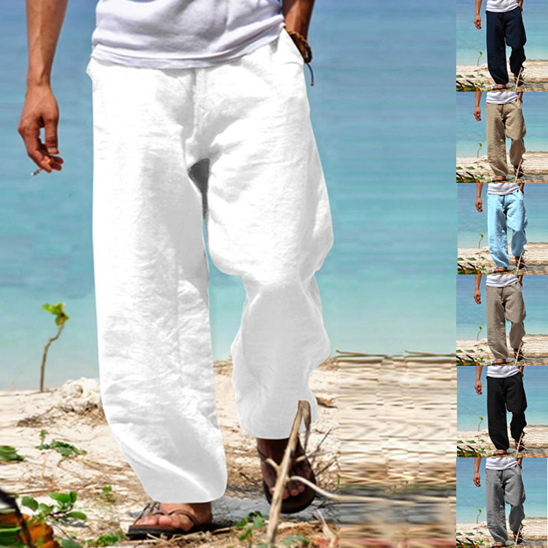 Comfortable casual pants for men with adjustable waist Chic and Style
