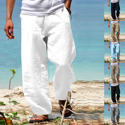Comfortable casual pants for men with adjustable waist Chic and Style
