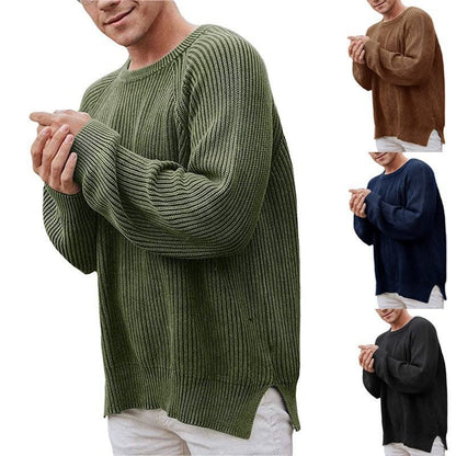 Pull en maille élégant pour hommes avec un design texturé et une coupe moderne Chic und Stil