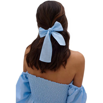 Robe maxi pour femmes avec des manches bouffantes volumineuses et un haut élastique Chic und Stil