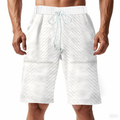 Shorts de bain sportifs pour hommes avec taille élastique et cordon de serrage Chic und Stil