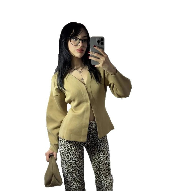 Dames élégant et confortable cardigan Chic und Stil