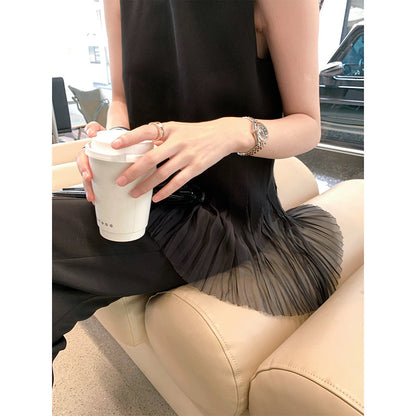 Tunique à couches plissées pour femmes Chic und Stil