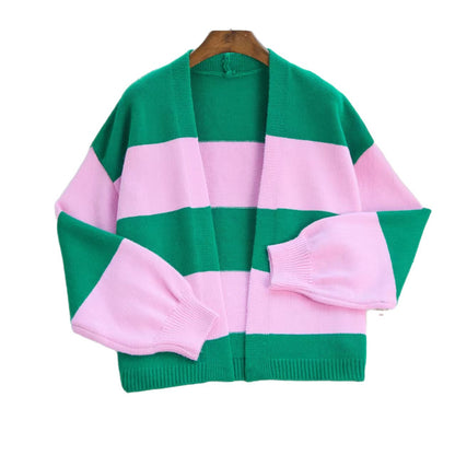 Cardigan décontracté pour femmes avec des manches volumineuses Chic und Stil