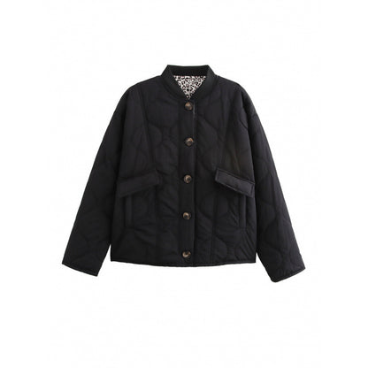 Dames doudoune avec poches pratiques et fermeture à boutons décorative Chic und Stil