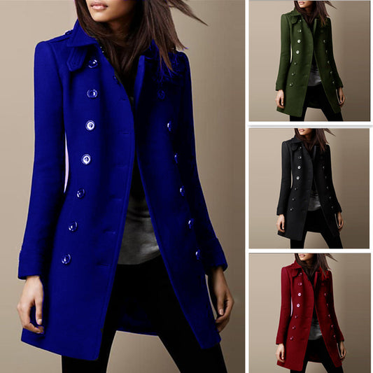 Women Elegant and Stylish Wool Jacket Chic and Style