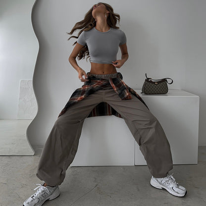 Women High Waisted Comfortable and Stylish Leisure Pants Chic and Style