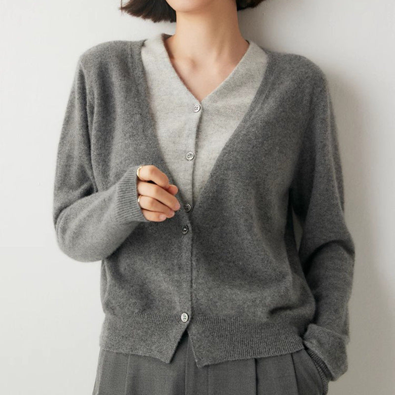 Cardigan doux en tricot pour femmes Chic und Stil