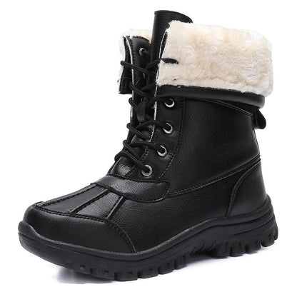 Bottes d'hiver pour femmes doublées avec semelle antidérapante Chic und Stil