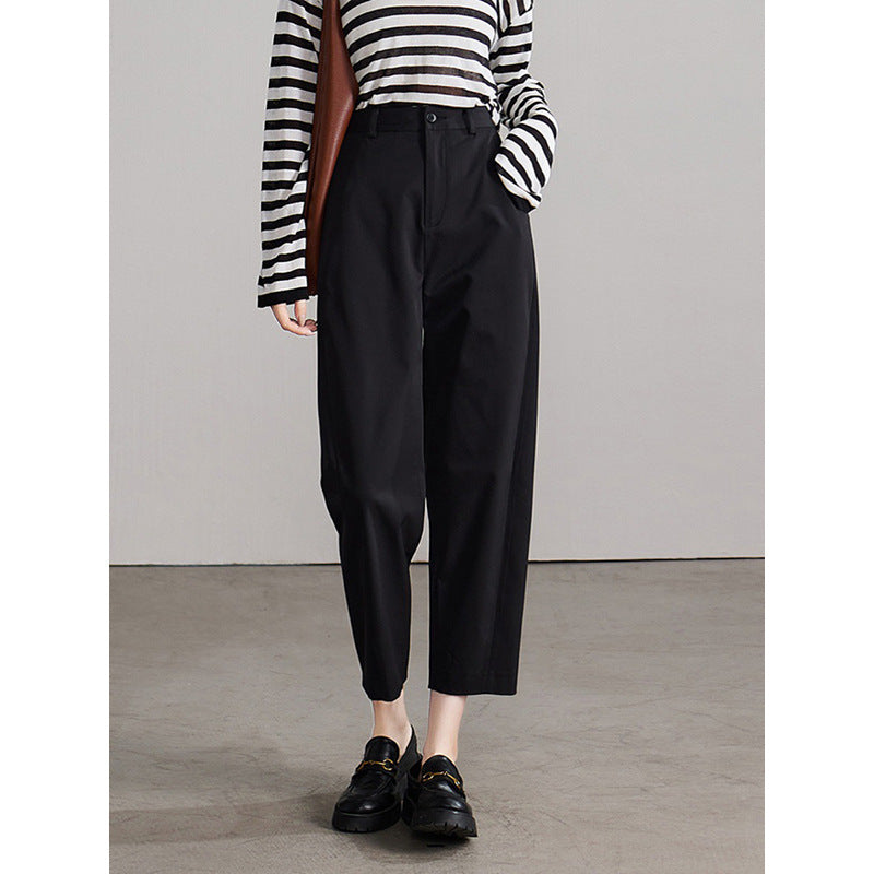 Pantalon taille haute ajusté pour femmes Chic und Stil 1750846998
