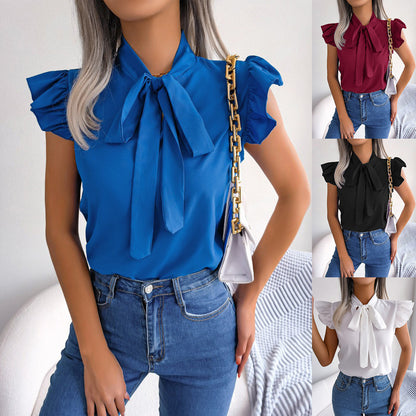 Blouse à manches bouffantes pour femmes Chic und Stil