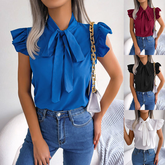 Blouse à manches bouffantes pour femmes Chic und Stil