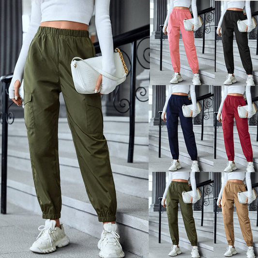 Pantalons cargo de loisirs pour femmes Chic und Stil