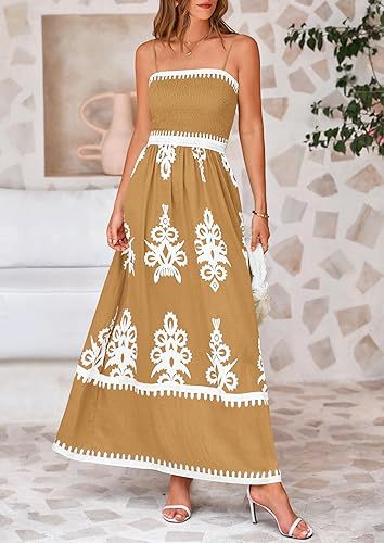 Robe maxi pour dames avec broderie artisanale élaborée Chic und Stil