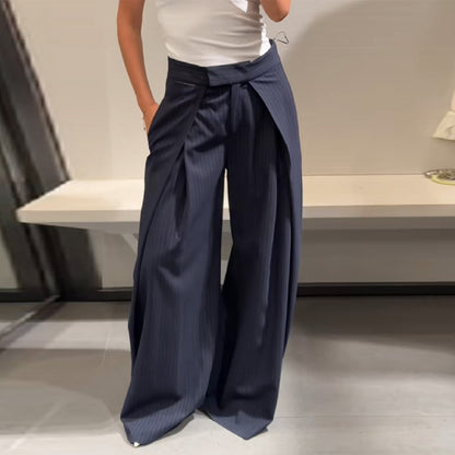 Chic and Style wide elegant fabric pants for women