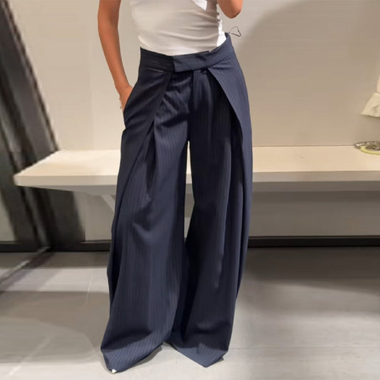 Chic and Style wide elegant fabric pants for women